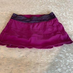 Lululemon tennis skirt